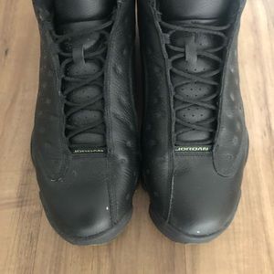 Jordan Men's Air 13 Retro, Black/Altitude Green